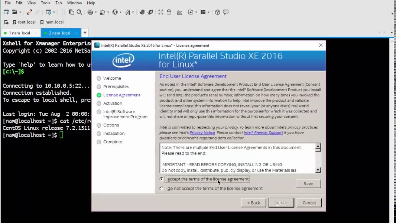 Intel parallel studio xe 2018 license form