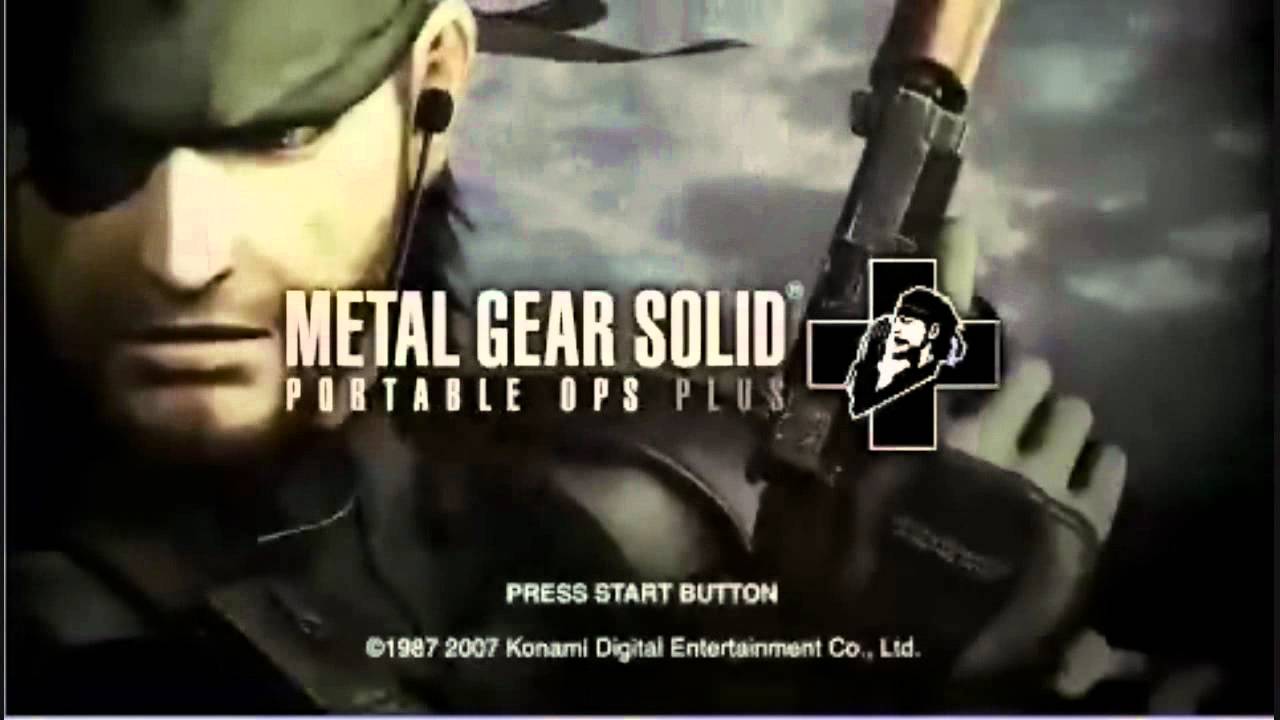 Metal Gear Solid Psp Download